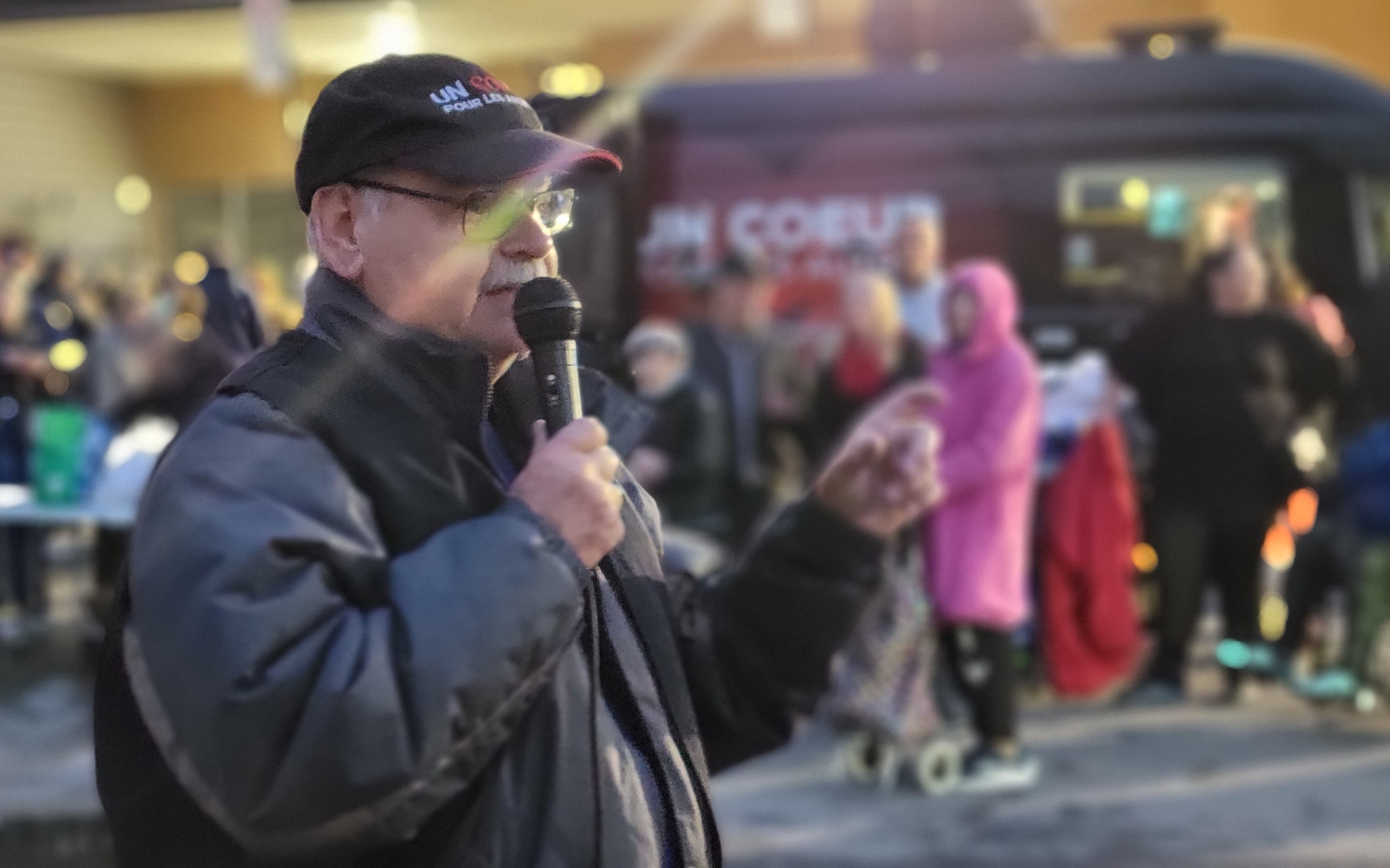 Bénévolat dans les rues